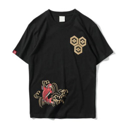 T-shirt Hip Hop Ukiyo E Koi