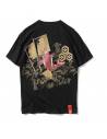 T-shirt Hip Hop Ukiyo E Koi