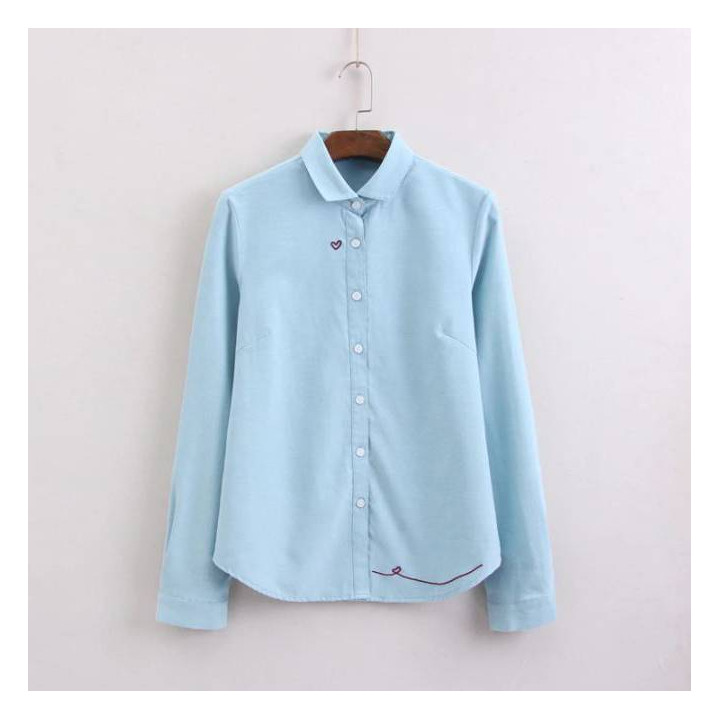 Chemise petit coeur
