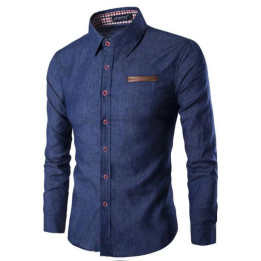 Chemise couleur jean