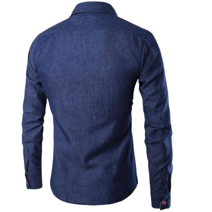 Chemise couleur jean