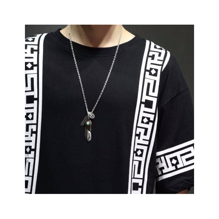 T-shirt Harajuku white & Black