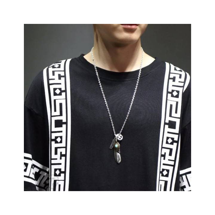T-shirt Harajuku white & Black