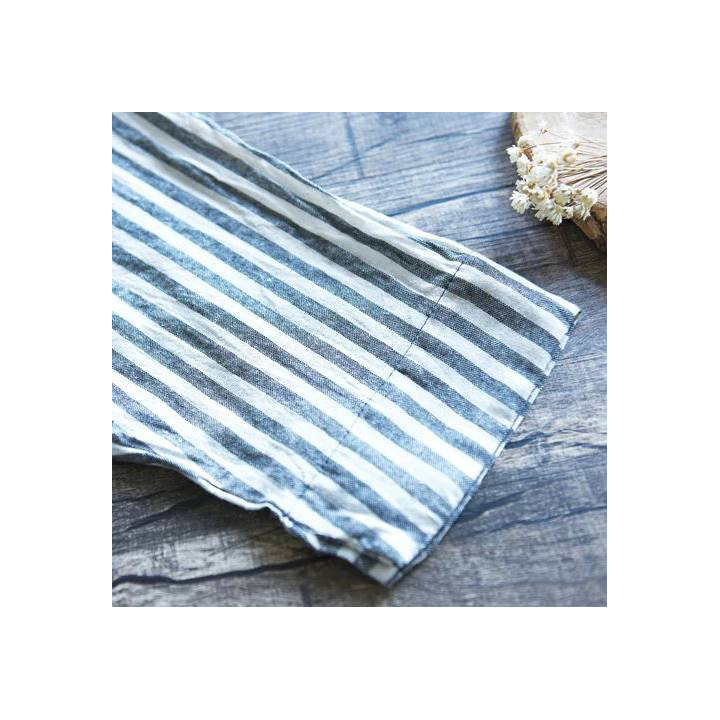 Robe Mori Bleu jeans à rayures