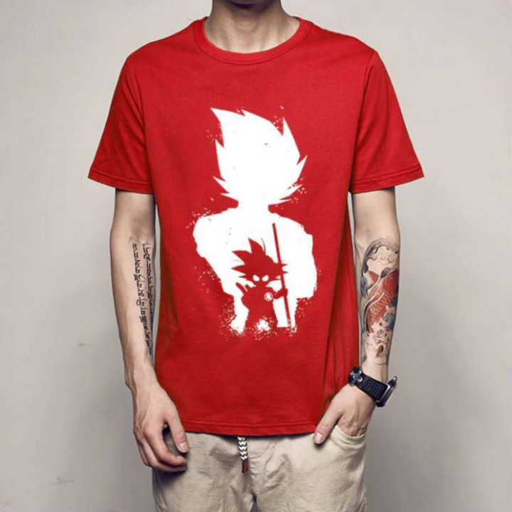 T-shirt Dragon Ball Z Végéta Super Saiyan Goku