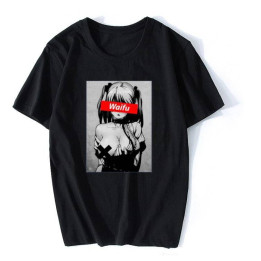 T-shirt Waifu Anime Hadaka no mune