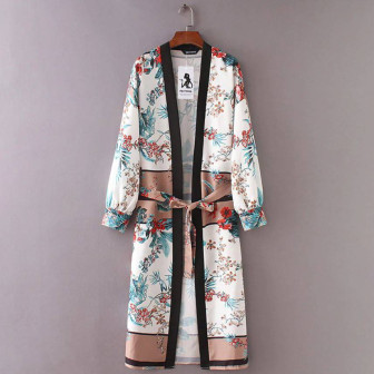 Kimono Long Haru no hana