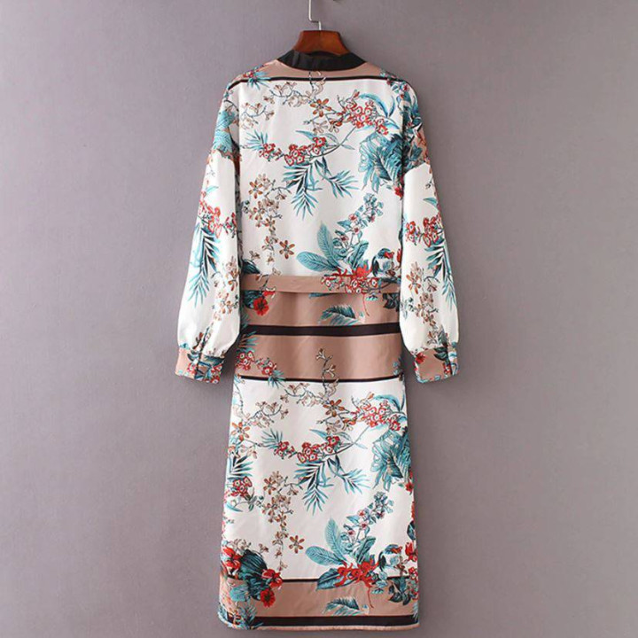 Kimono Long Haru no hana