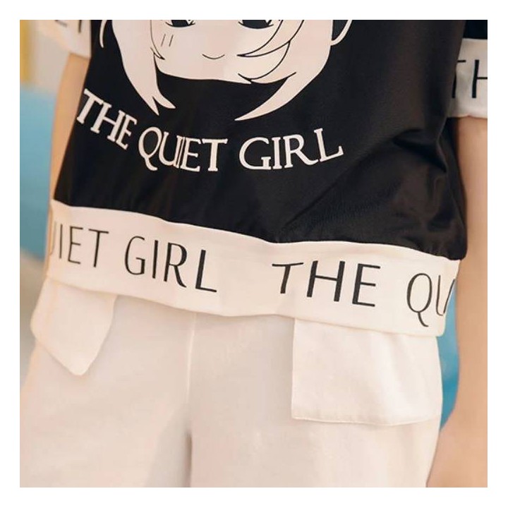T-shirt Kawaii The Quiet Girl