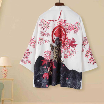 Kimono Shiro to pinku