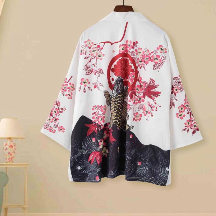 Kimono Shiro to pinku