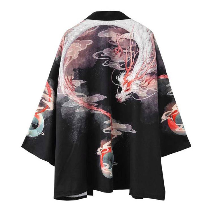 Vêtements japonais et coréens pour homme - Kimono Reddodoragon