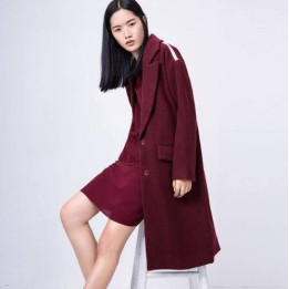 Manteau coréen long