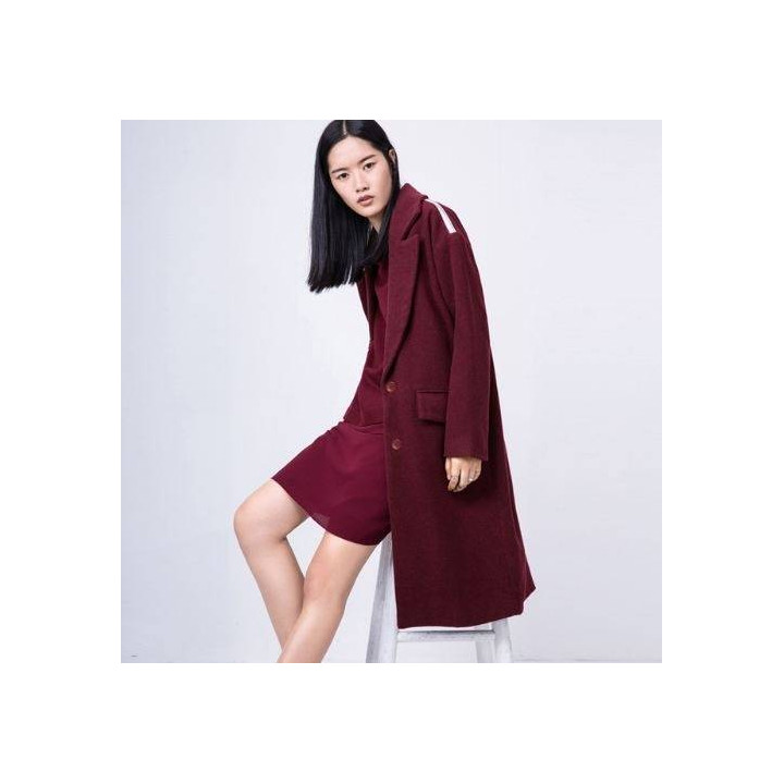 Manteau coréen long