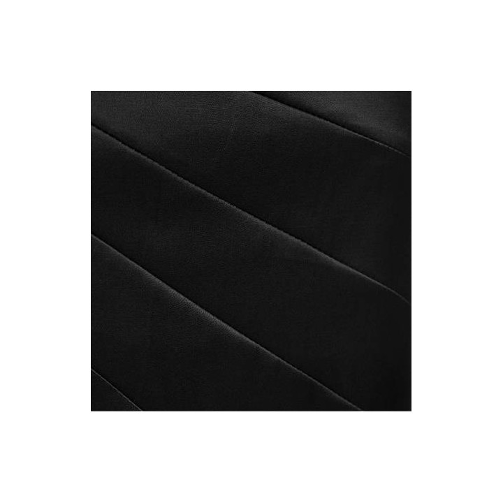 Jupe coupe droite satin