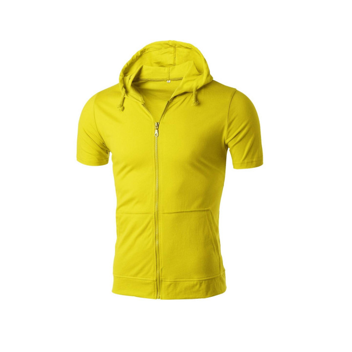Gilet coloré à manches courtes
