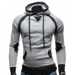 Vêtements japonais et coréens pour garçons - Sweats japonais et coréens pour hommes - Sweat bicolore Supōtī