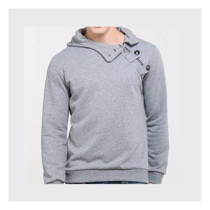 Sweat Gris Capuche