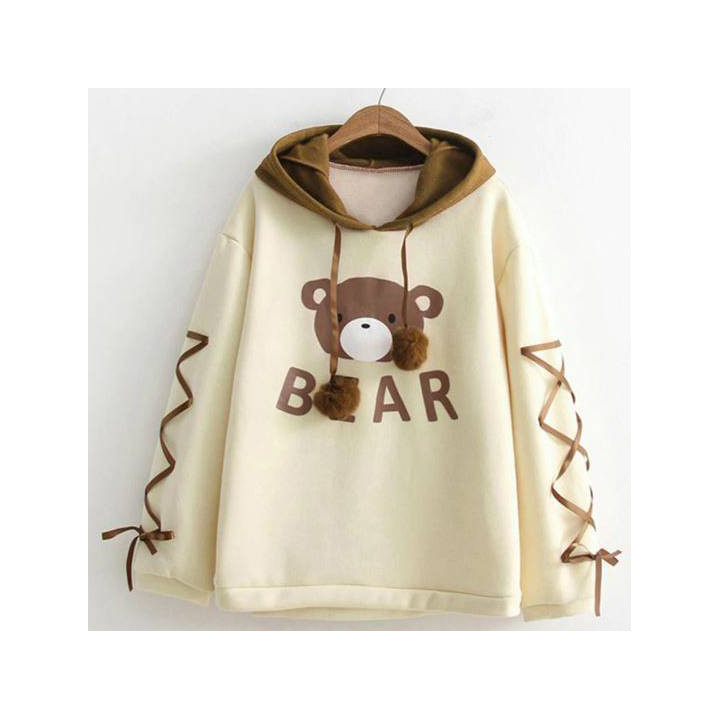 Sweat à capuche Kuma