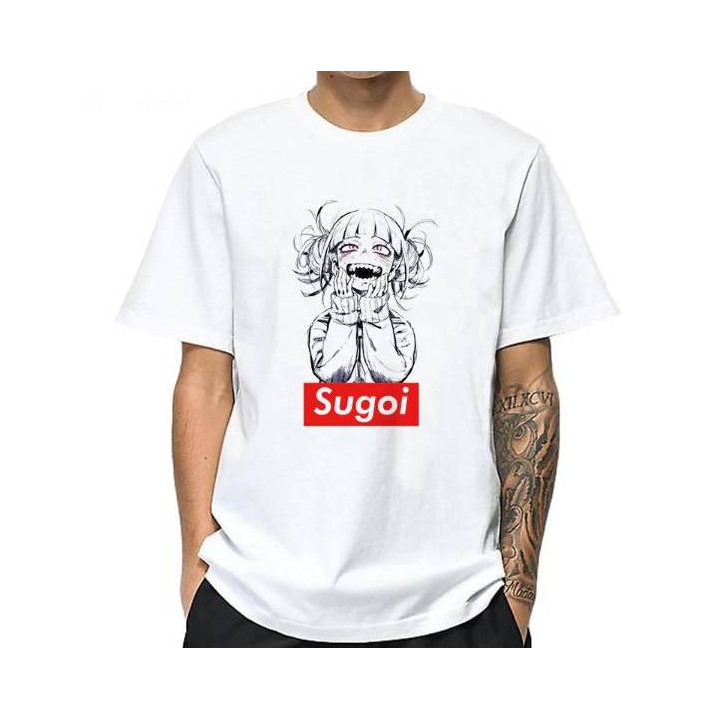 Vêtements japonais et coréens pour filles - T-Shirts japonais et coréens pour femmes -T-shirt Sugoi