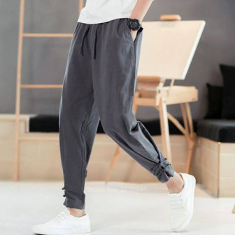 Pantalon Haori Streetwear Gris