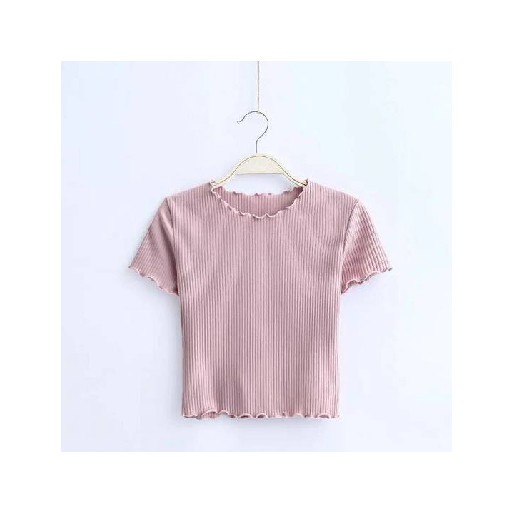 Vêtements japonais et coréens pour filles - T-Shirts japonais et coréens pour femmes - Top Retoro