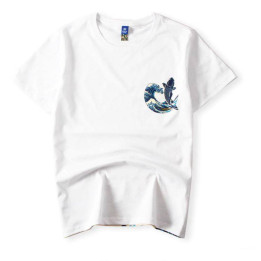 Vêtements japonais et coréens pour garçons - T-shirt japonais et coréens pour hommes - T-shirt Kaiyō
