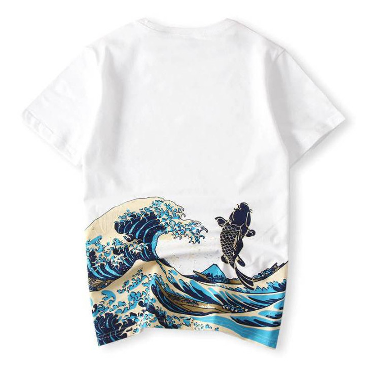 Vêtements japonais et coréens pour garçons - T-shirt japonais et coréens pour hommes - T-shirt Kaiyō