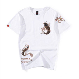 T-shirt Shiroi à broderie