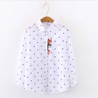 Chemisier à pois Koneko