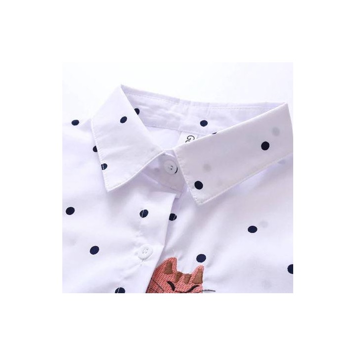 Chemisier à pois Koneko