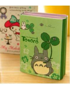 Carnet feuilles papier Totoro
