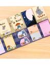 Carnet feuilles papier Totoro