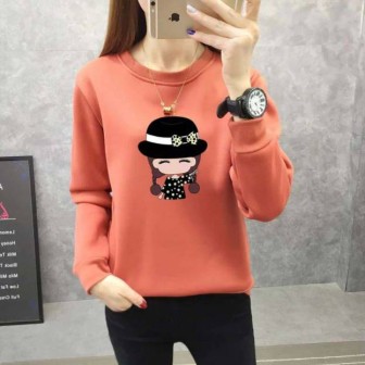 Vêtements japonais et coréens pour filles - Sweats japonais et coréens pour femmes - Sweat Redīsuhatto