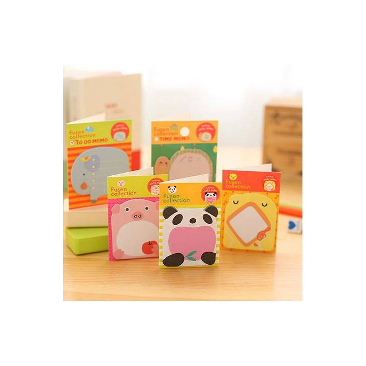 Penses bêtes autocollants Animaux Kawaii