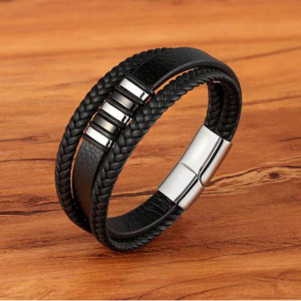 Vêtements japonais et coréens pour homme et femme - Accessoirs pour homme et femme - Bracelet Tressé San