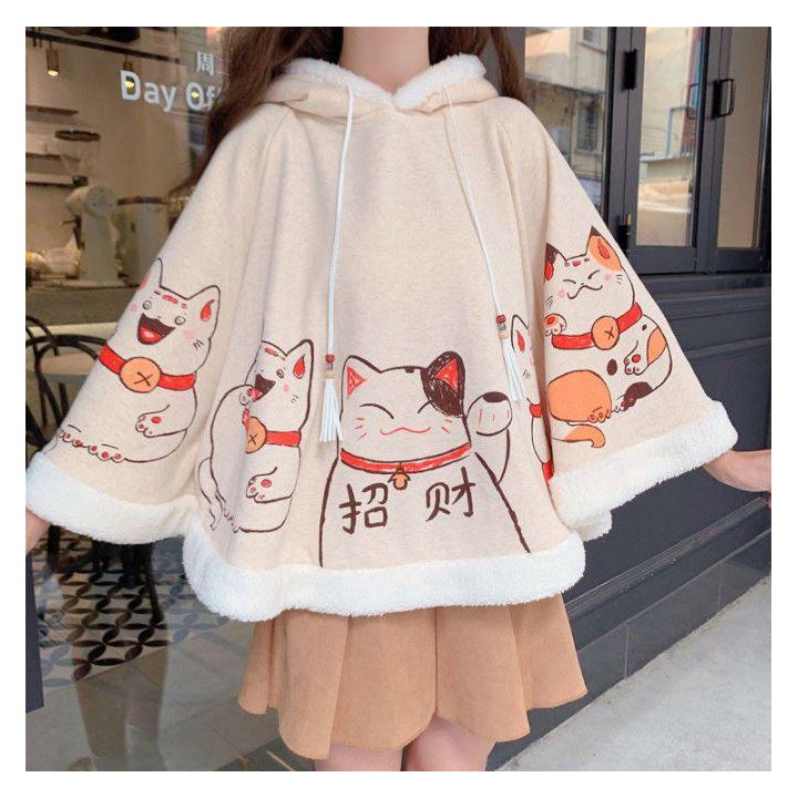 Poncho Polaire Neko