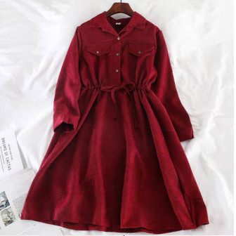Robe effet Velour Bintēji