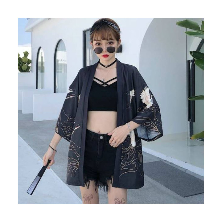 Kimono Yukata Tobi saru