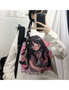 T-shirt Oversize Kawaii Girl