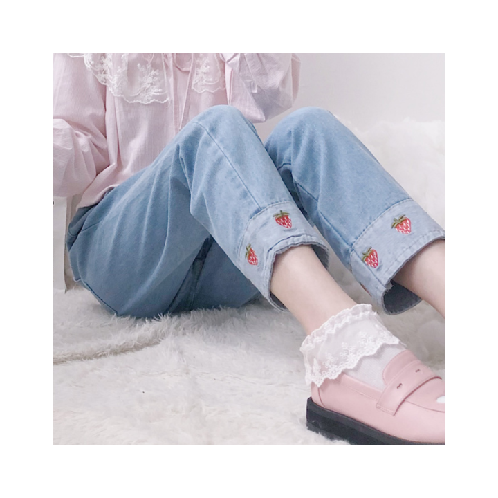 Vêtements japonais et coréens pour filles - Vêtements japonais et coréens pour filles - Jean Ourlet Ichigo