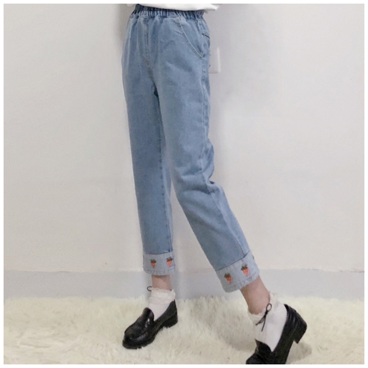 Vêtements japonais et coréens pour filles - Vêtements japonais et coréens pour filles - Jean Ourlet Ichigo