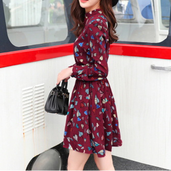 Robe Burgundy Aki