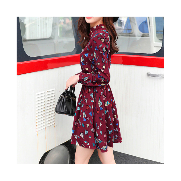 Robe Burgundy Aki