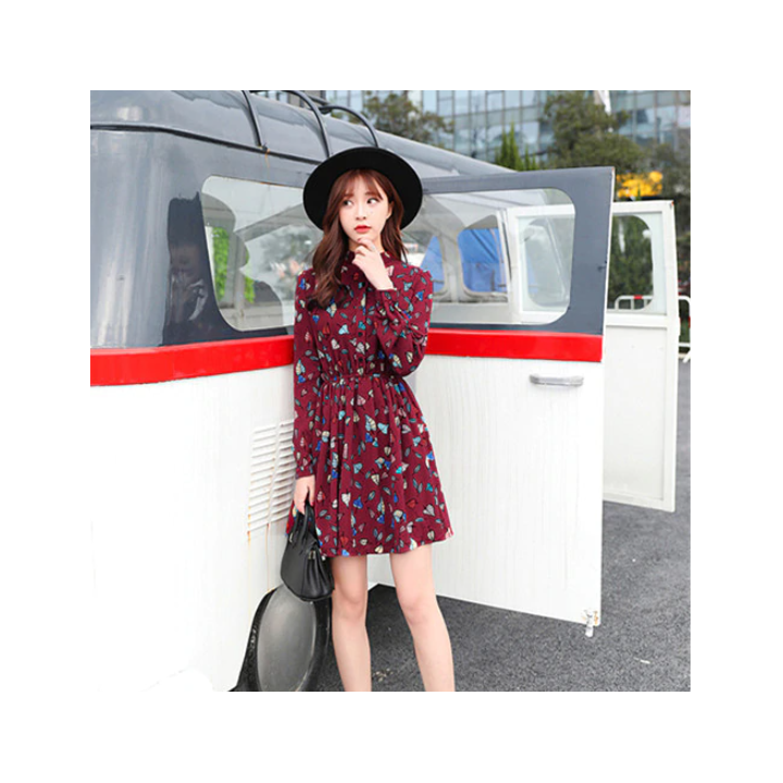 Robe Burgundy Aki