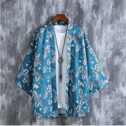Vêtements japonais et coréens pour hommes - Kimonos japonais et coréens pour hommes - Yukata Yashinoki