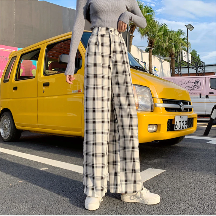 Pantalons à Carreaux Gurē