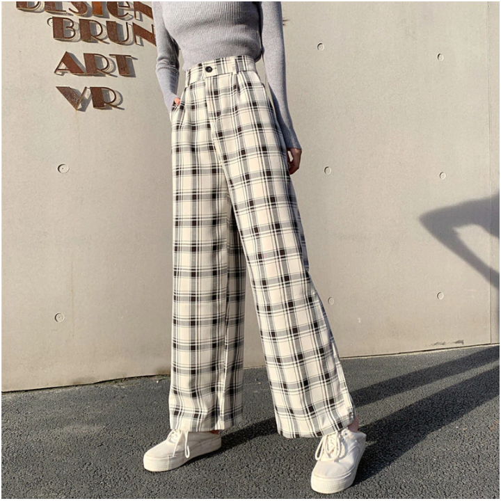 Pantalons à Carreaux Gurē