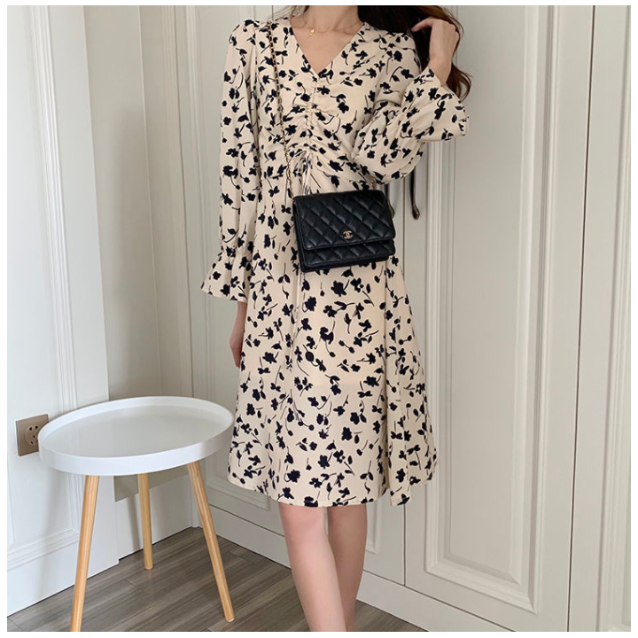Vêtements japonais et coréens pour femmes - Robes japonaises et coréennes pour femmes - Robe Volanté Furōraru