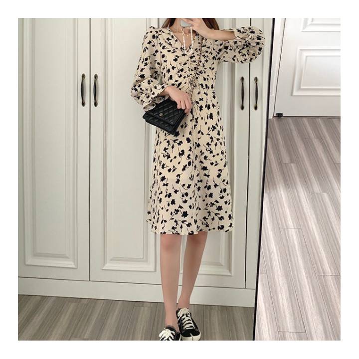 Vêtements japonais et coréens pour femmes - Robes japonaises et coréennes pour femmes - Robe Volanté Furōraru